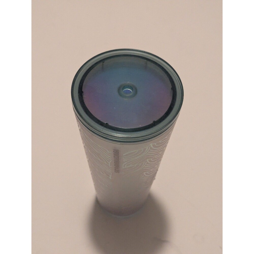 Starbucks Mermaid Tail Cold Tumbler 24oz Iridescent Matte Cup/ā Tumbler